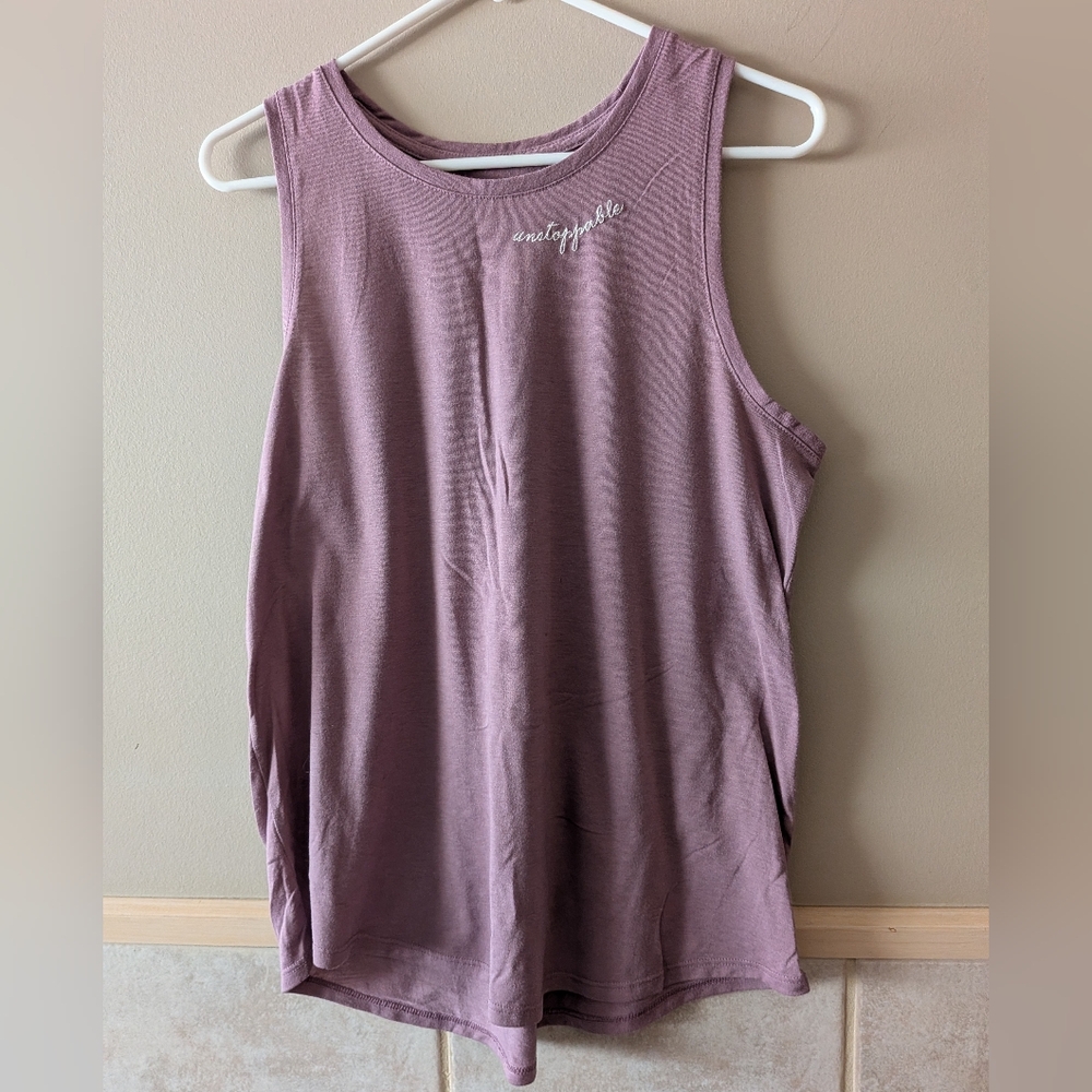 Old Navy Active, Unstoppable Tank, Dusty Rose, Size L